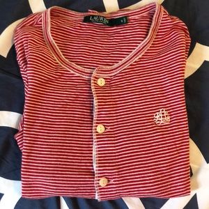 Lauren by Ralph Lauren Long Sleeve Pajama Set